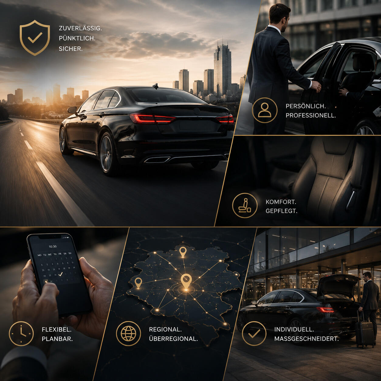 Luxus Chauffeur-Service mit Stil Luxus Chauffeur-Service mit Stil